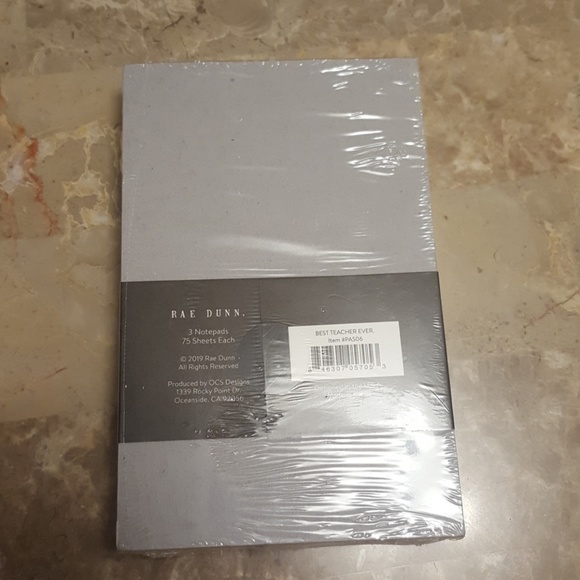 Rae Dunn 3 notepad set various sizes - Picture 3 of 3